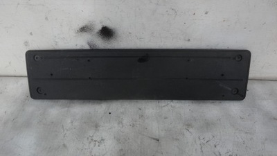 Bmw x6 e71 e72 рамка подкладка pod номерной знак перед фото №1