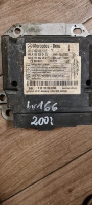 Mercedes ml 166 w166 модуль датчик блок управления подушек воздушных подушка безопасности фото №1