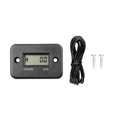 LCD WATERPROOF DIGITAL TACH HOUR METER COUNTER FOR ATV MOTOCIKLAS IN~76393 