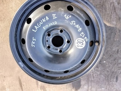 DISC STEEL RENAULT LAGUNA 2 II 16