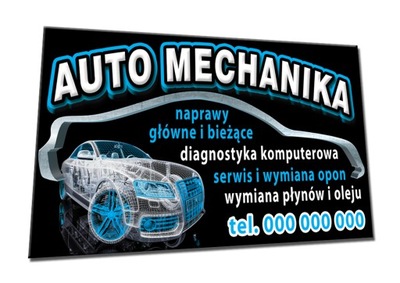 BANER AUTO MECHANIKA naprawa serwis diagnostyka