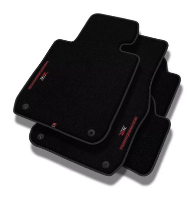 ALFOMBRILLAS DE FELPA PERFORMANCE PREMIUM PARA ALFA ROMEO GIULIETTA 2010-2020  