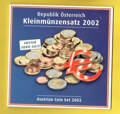 Austria ZESTAW EURO 2002 r.