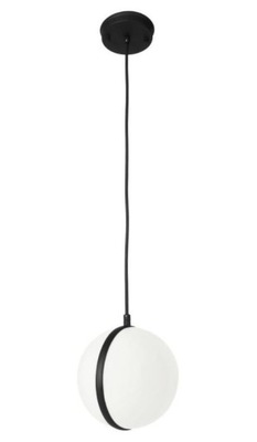 Lampa wisząca ogrodowa Sphere IP44 black kula czar