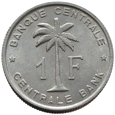 86308. Ruanda-Urundi - 1 frank - 1957r.