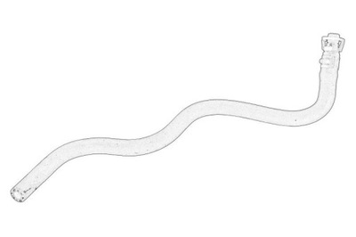 Шланг гумовий оригінальний номер opel 13265574 фото №1