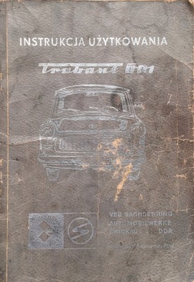 Instrukcja użytkowania Trabant 601