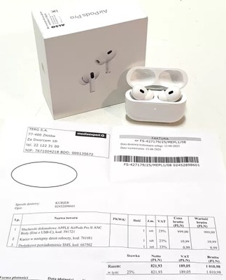 SŁUCHAWKI AIRPODS PRO 2GEN KOMPLET GW