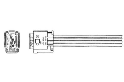 SONDA LAMBDA NGK MHK101086 LS6290 258006290  