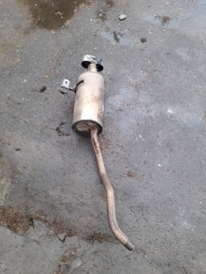 Renault clio iv глушитель конечный initale фото №1