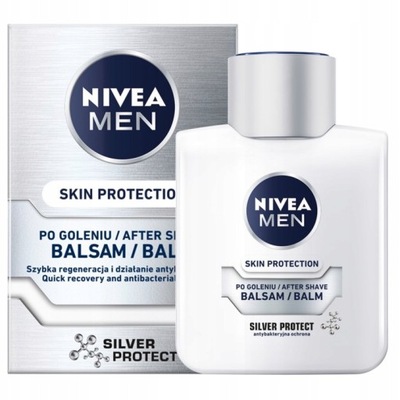 Balsam po goleniu NIVEA MEN Silver Protect 100ml