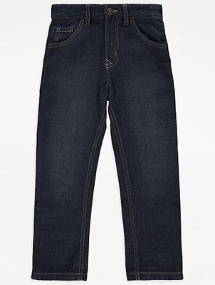GEORGE Spodnie jeansowe roz 110-116 cm