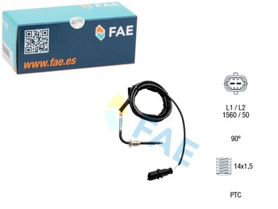 SENSOR TEMPERATURA GASES DE ESCAPE ALFA ROMEO 147 GT FIAT 500L OPEL SIGNUM  