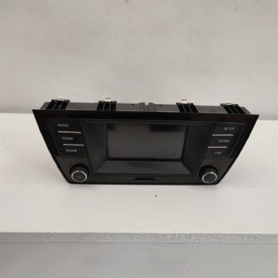 Радіо skoda fabia 3 iii 6v0035871d фото №1