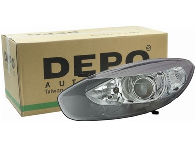 Лампа фара левый renault fluence 13- фото №1