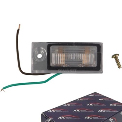 Лампа номерного знака rejestr. ліва audi a6 2.7 2.8 3.0 фото №1