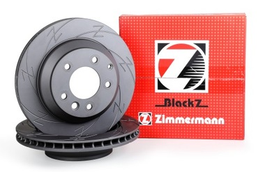 DISKAI ZIMMERMANN BLACK Z PRIEK. - BMW 5 E60 324MM 