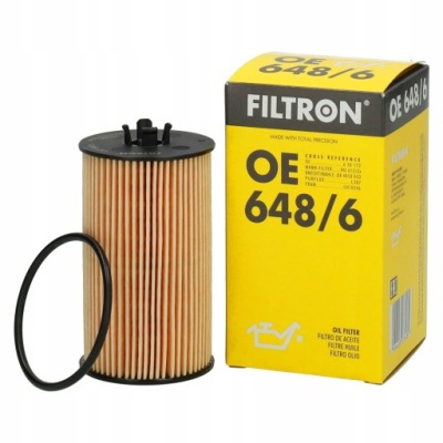 Фильтр масла filtron oe648/6 к opel фото №1