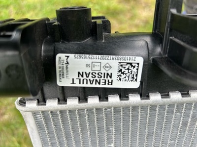 Радиатор wody duster ii lift 1.5blue dci фото №1