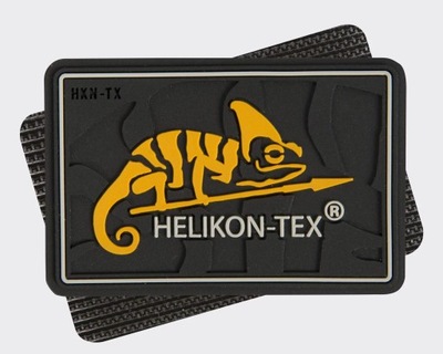 Emblemat Logo HELIKON-TEX PVC - Czarny