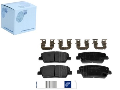 Blue print adg042126 набір гальмівних колодок гальмівних, гальма дискові фото №1