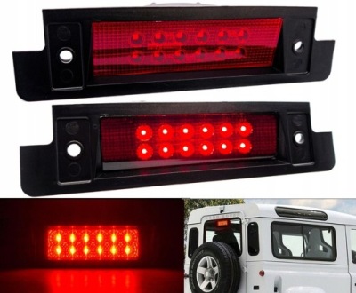 Третий свет стоп-сигнал land rover discovery i ii 1994-2004 красные 12led фото №1