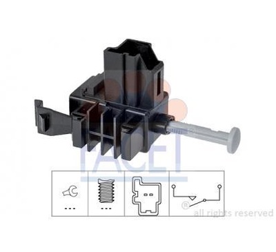 FACET CONMUTADOR DE LUZ LUZ DE FRENADO EPS 1.810.271 - FORD  