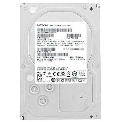 Hitachi 3TB HUA723030ALA641 64Mb 7,2K Sata3 3,5''