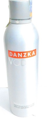 Butelka aluminiowa 1 L po DANZKA WODKA, oryginał