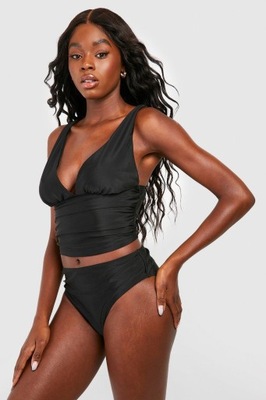 BOOHOO CZARNY KOSTIUM BIKINI KOMPLET FQ7 NG2__S