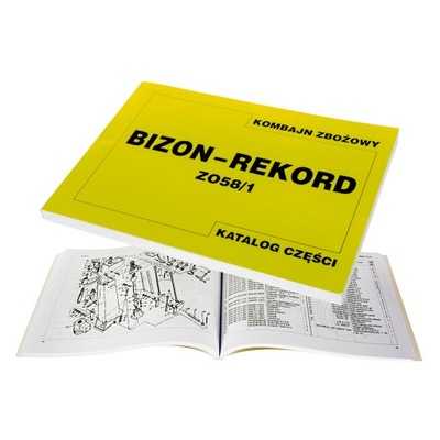 KATALOG CZĘŚCI BIZON REKORD Z058 Z058/1