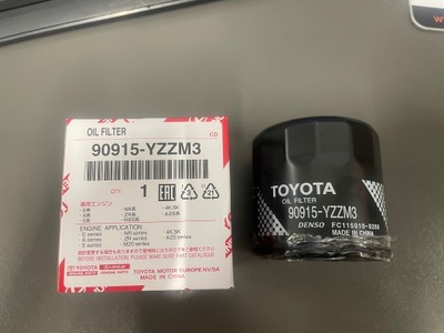 TOYOTA OE A90915-YZZM3 FILTRO ACEITES PUSZKOWY  