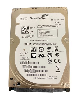 Dysk twardy Seagate ST320LT020 320GB SATA II 2,5"