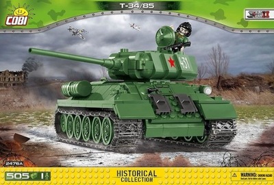 Klocki 2476A COBI Armia Czołg T34/85