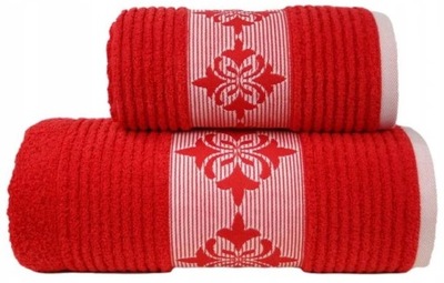 Ręcznik Greno Firenze 70x140cm - czerwony