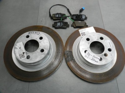 Bmw 3 g20 тормозные диски тормозные колодки перед 6880071 фото №1