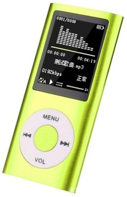ODTWARZACZ MP3 MP4 T838 16GB zielony