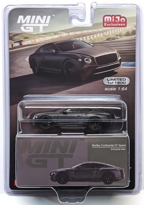 MINI GT BENTLEY CONTINENTAL GT3 M-SPORT #107 RHD