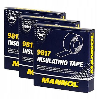 MANNOL 9817 TAŚMA IZOLACYJNA INSULATING TAPE 10m