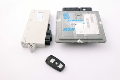 BMW E60 E90 E91 330I 530I N52 КОМПЛЕКТ ECU БЛОК УПРАВЛІННЯ ДВИГУНА DME CAS2 КЛЮЧ