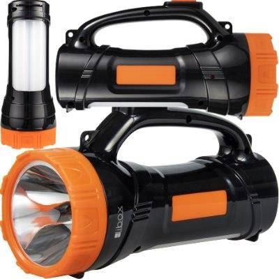 LINTERNA ANTINIEBLA LADOWALNA AKUMULATOROWA 230V DIODO LUMINOSO LED  