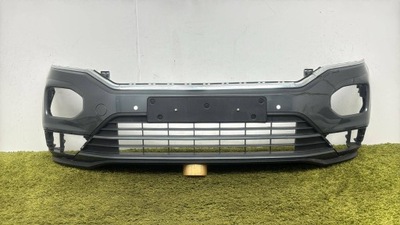 Бампер перед vw t-roc 2ga r-line 17-21 молдинг хром oem фото №1