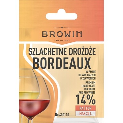 SZLACHETNE Drożdże do wina - Bordeaux winiarskie