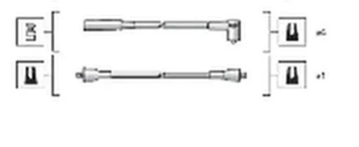 Провода зажигания 941318111023 magneti marelli фото №1