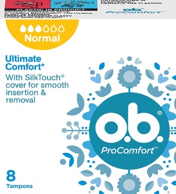 O.B. Tampony Pro Comfort NORMAL 8 sztuk