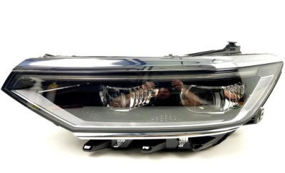 Nowa оригінальний номер лампа ліва led iq matrix vw passat b8 lift фото №1