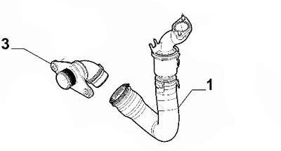 Шланг труба турбины alfa romeo giulietta 10- 2.0 фото №1