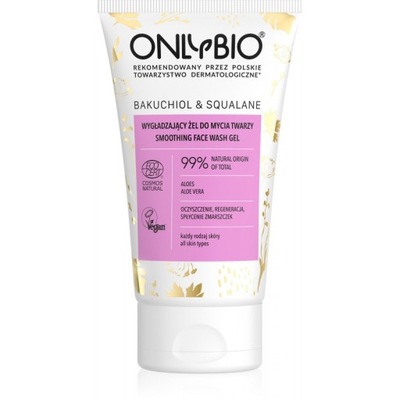 OnlyBio Bakuchiol&Squalane Smoothing Face Wash Gel Wygładzający Żel Do