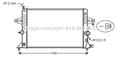 РАДИАТОРЫ ВОДЫ AVA QUALITY COOLING OLA2440