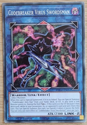 Yu-Gi-Oh! Codebreaker Virus Swordsman (C)